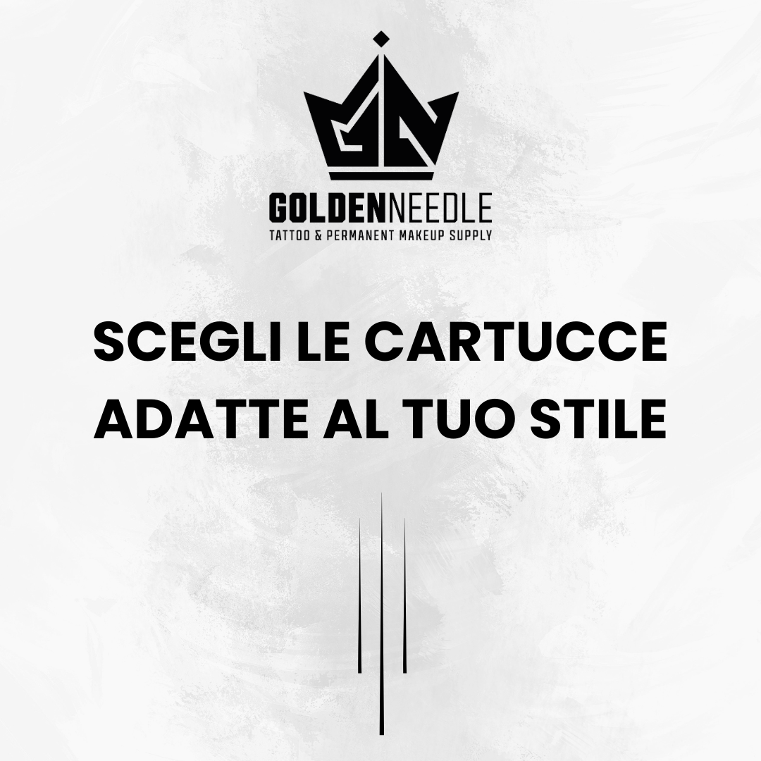 Cartucce Golden Needle - Scegli quella adatta al tuo stile