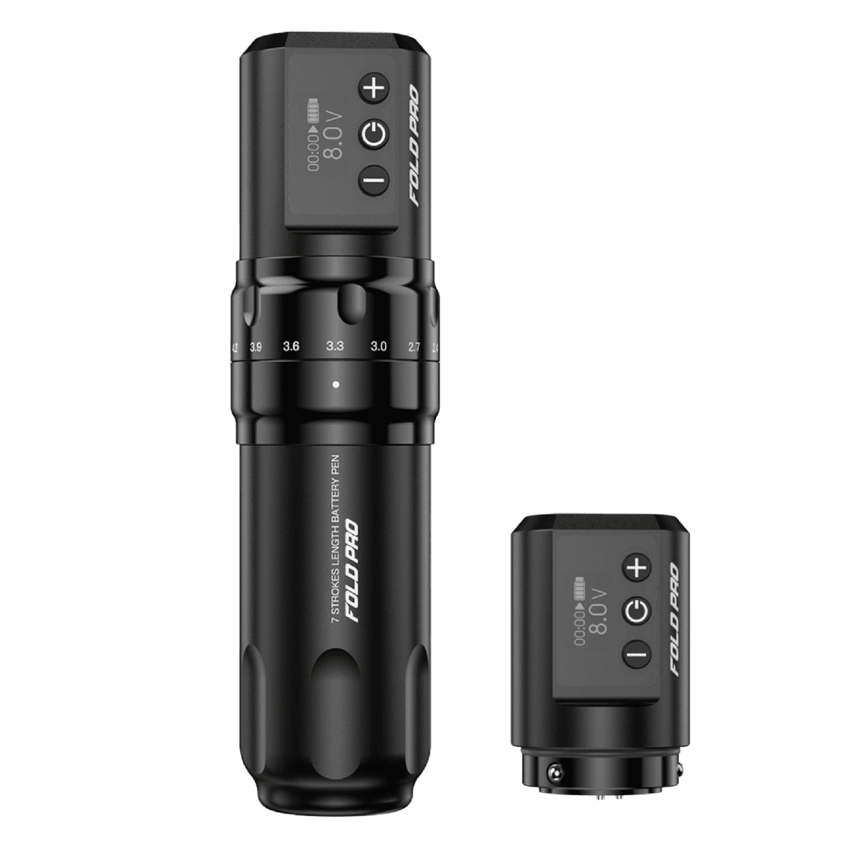 Dragonhawk Fold Pro Wireless Tattoo Machine Con Stroke Regolabile