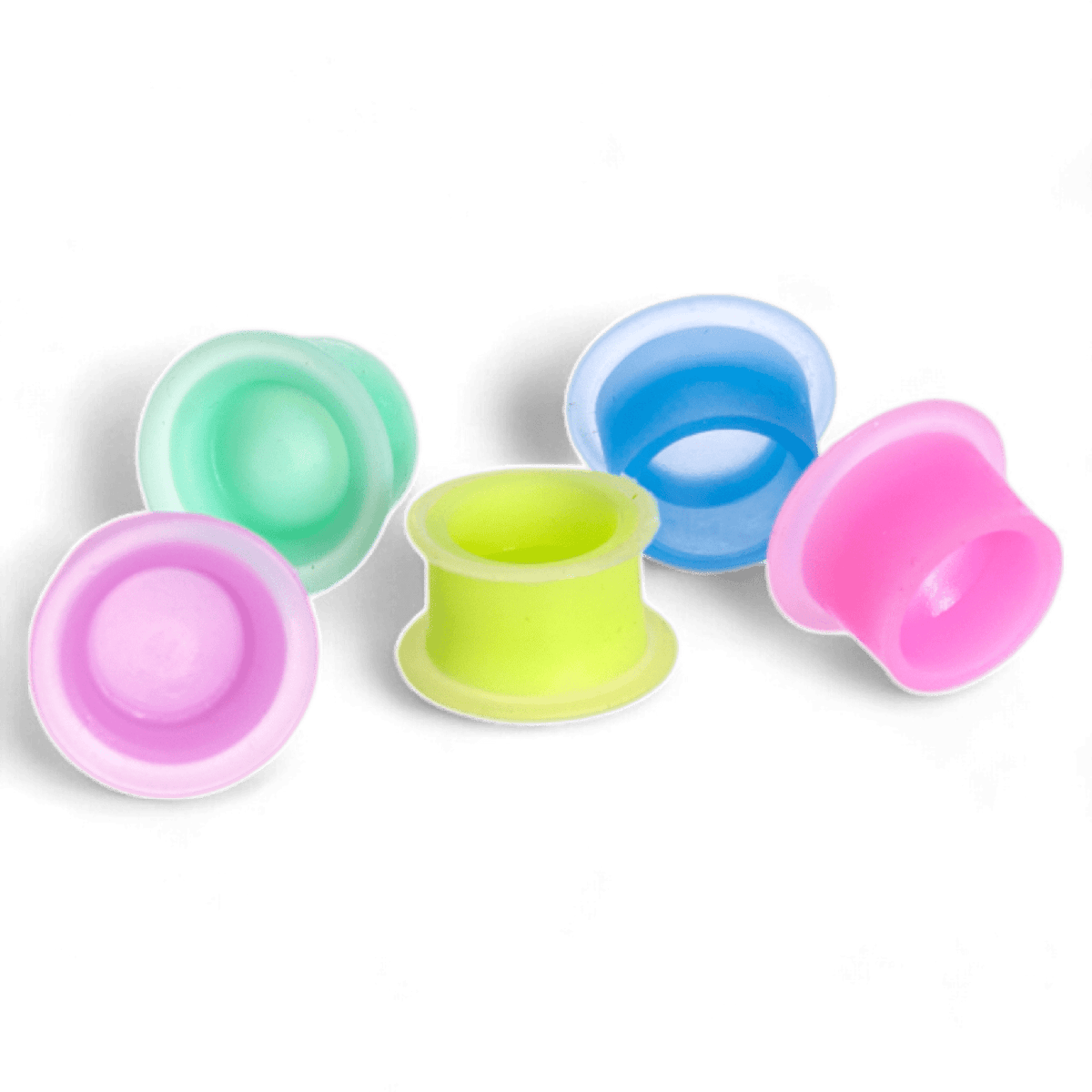 Ink Cups Tappini in silicone Per Inchiostro 12mm