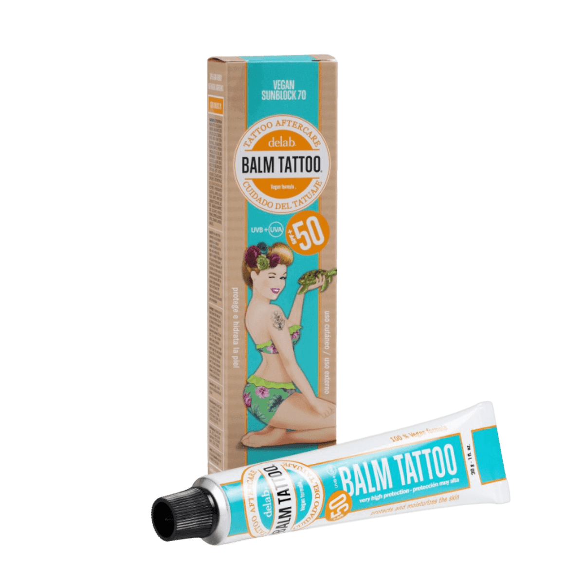 Balm Tattoo Vegan Sunblock Tattoo Balm 70+ Aftercare