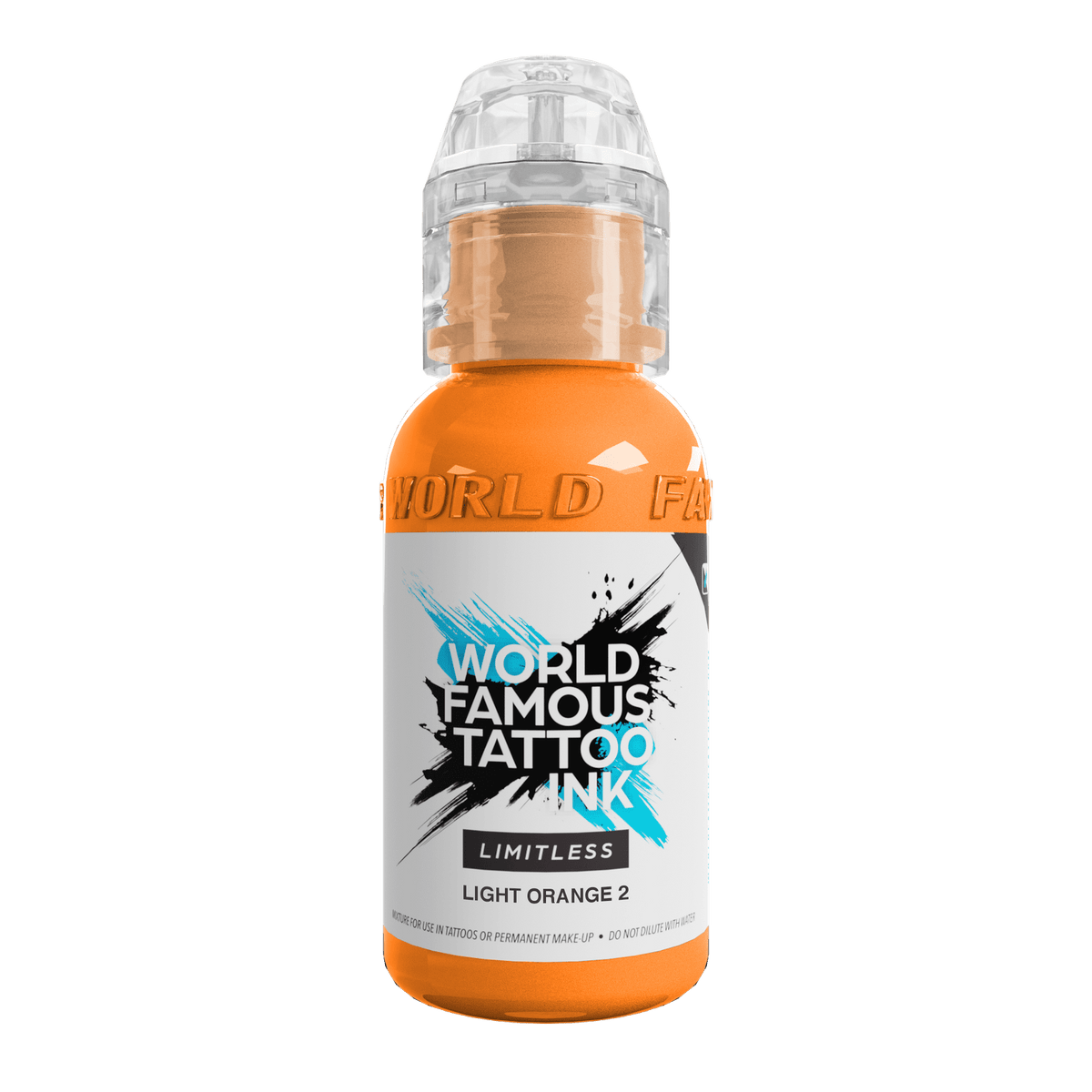 World Famous Tattoo ink Limitless Light Orange 2 Inchiostro per Tatuaggi
