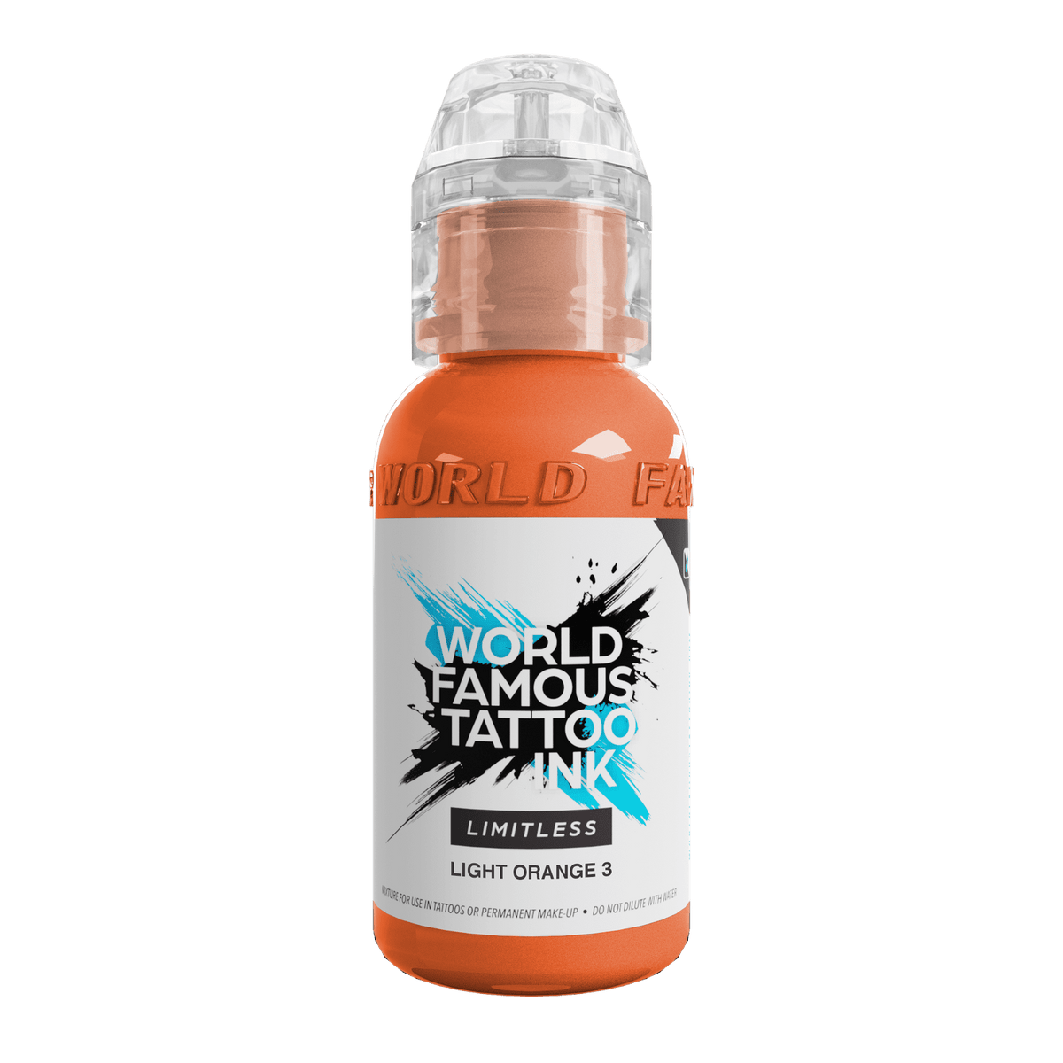 World Famous Tattoo Ink Limitless Light Orange 3 Inchiostro per tatuaggi