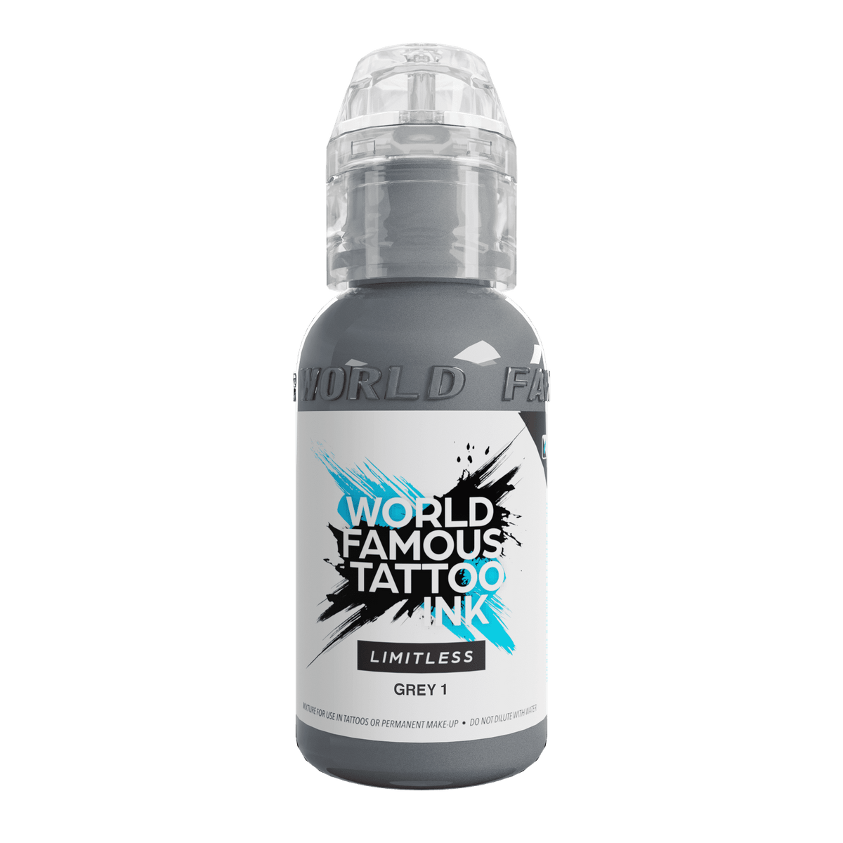 World Famous Tattoo Ink Limitless Grey 1