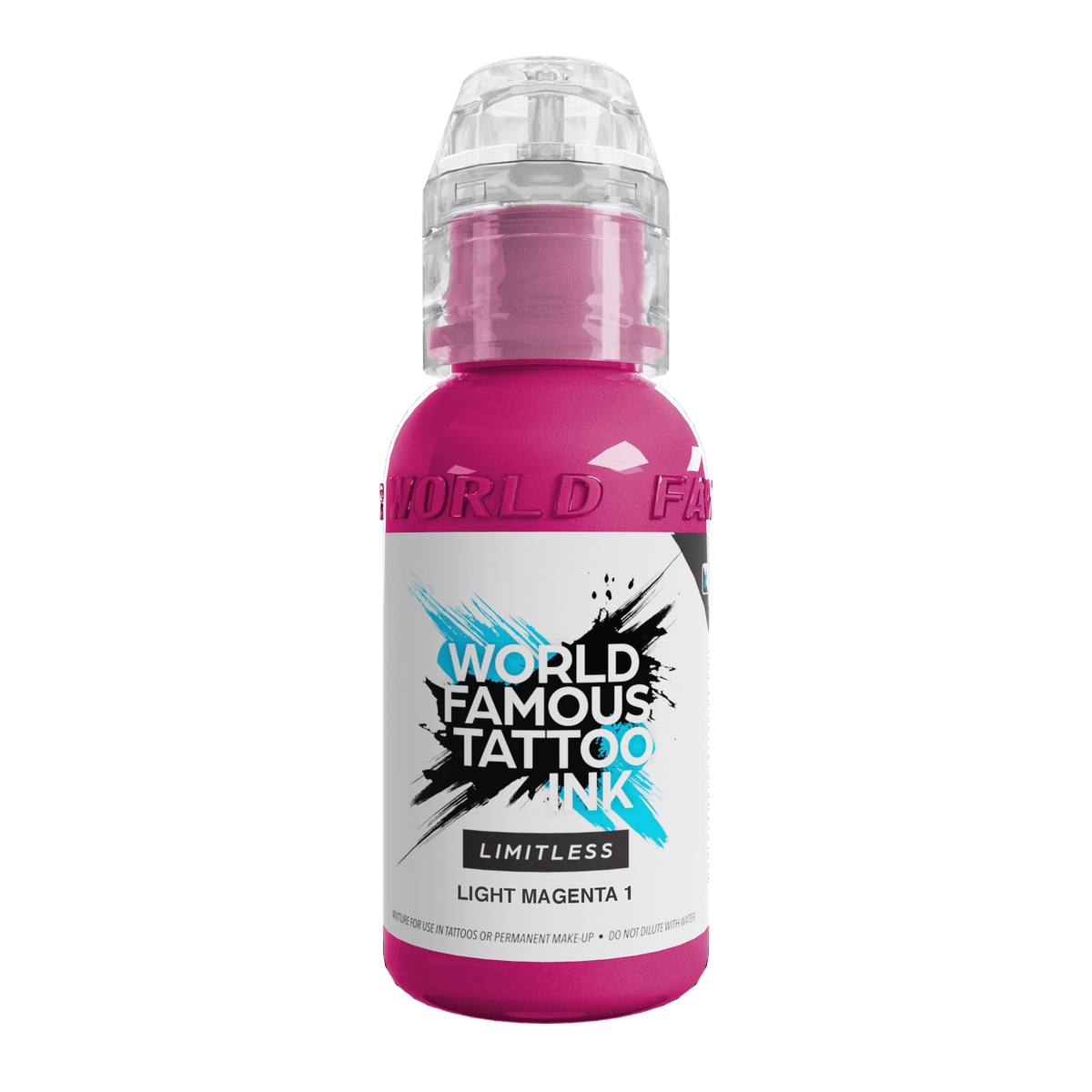 World Famous Tattoo Ink Limitless Light Magenta 1 Inchiostro per Tatuaggi