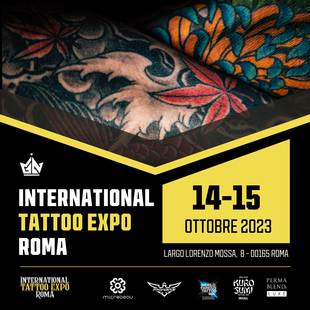 Ci vediamo a TATTOO EXPO ROMA 2023