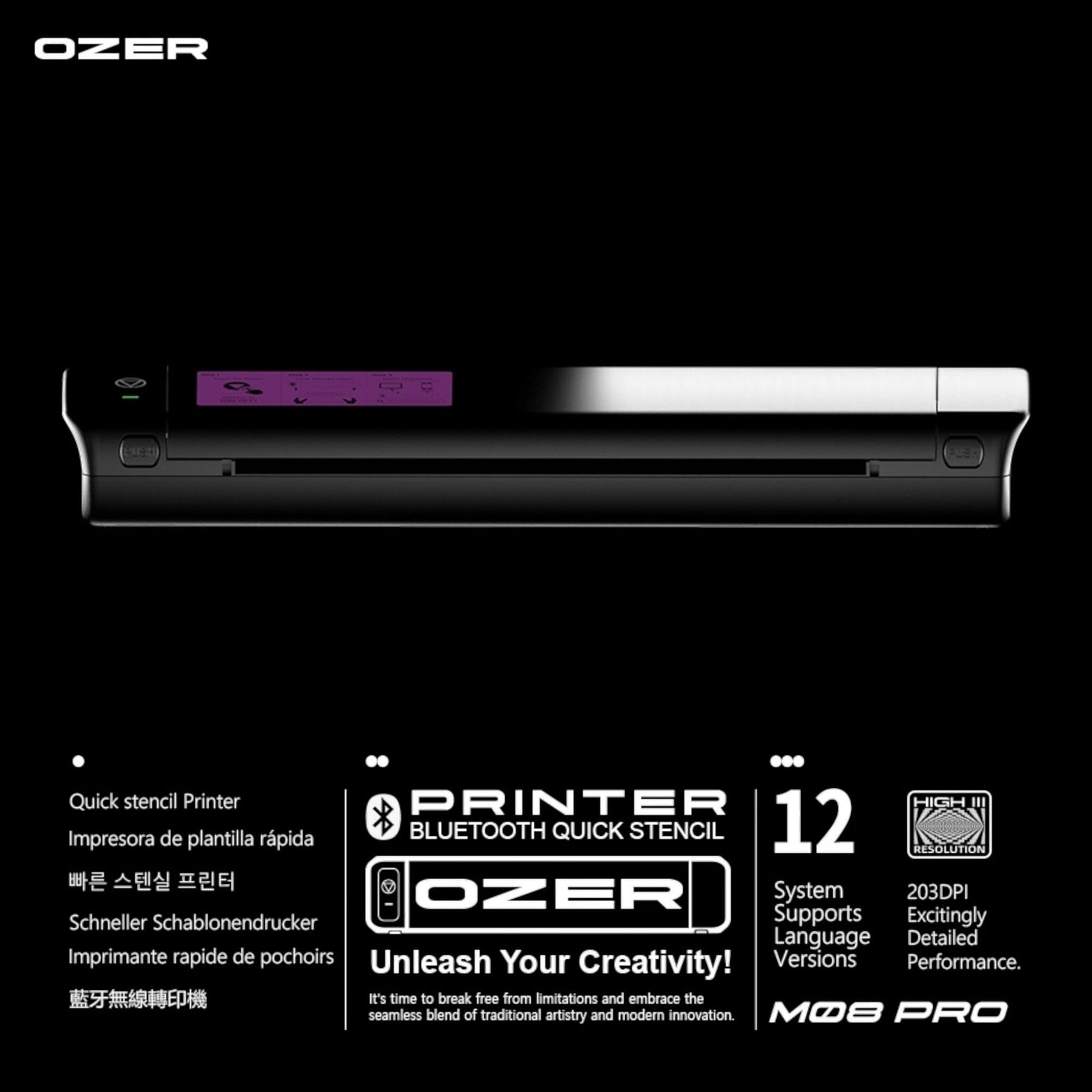 Ozer Wireless Thermal Printer