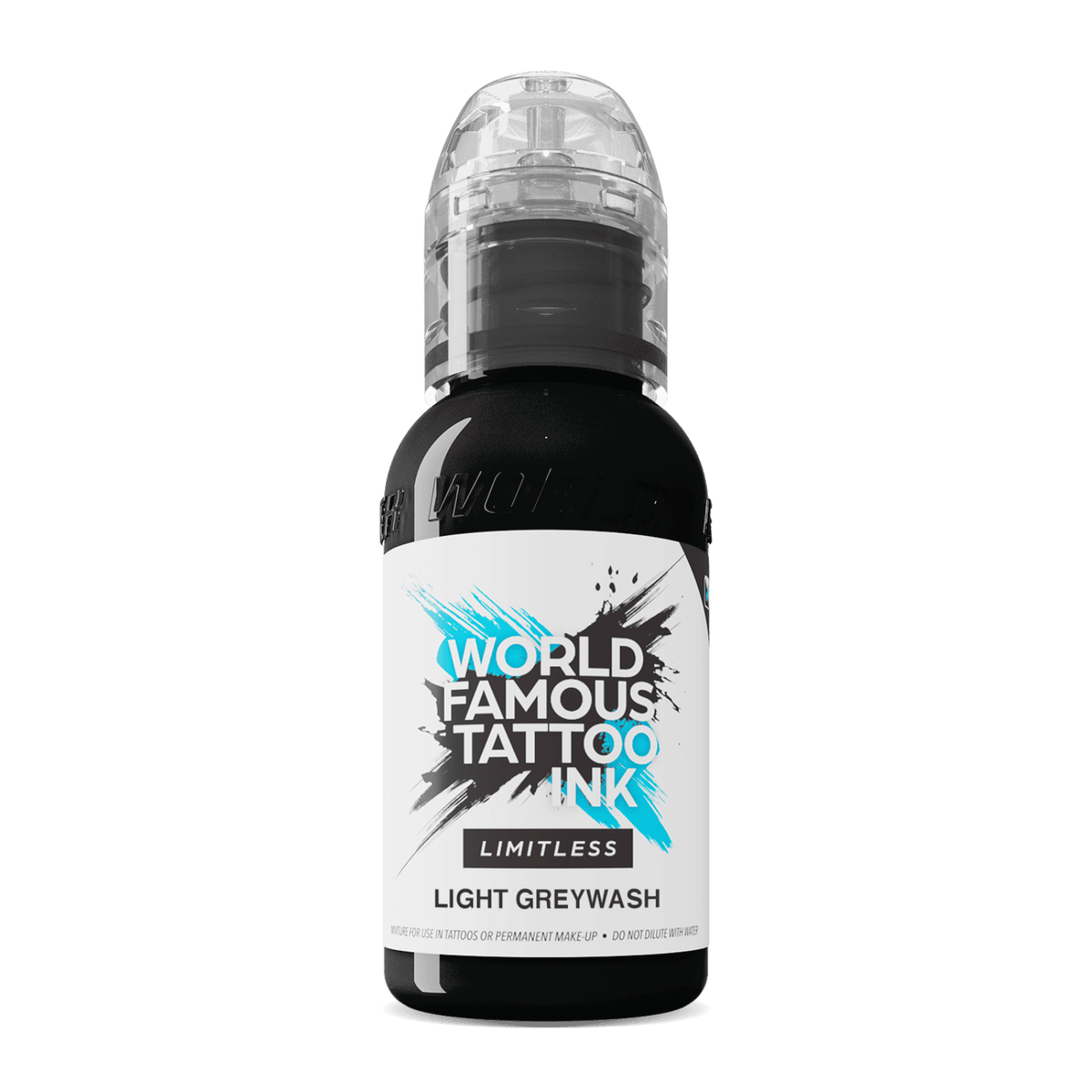 World Famous Tattoo Ink Limitless Light Greywash 30ml