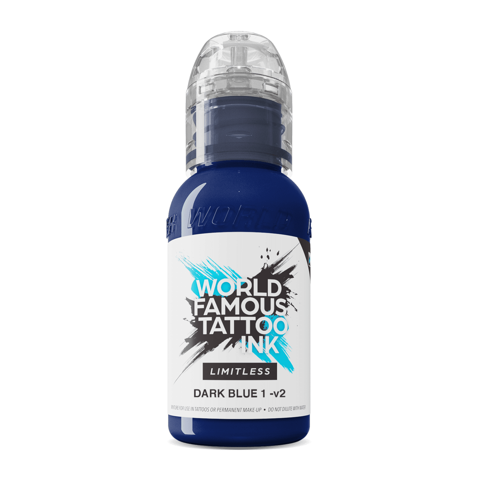 World Famous Tattoo Ink Limitless Dark Blue 1 v2 Inchiostro per tatuaggi