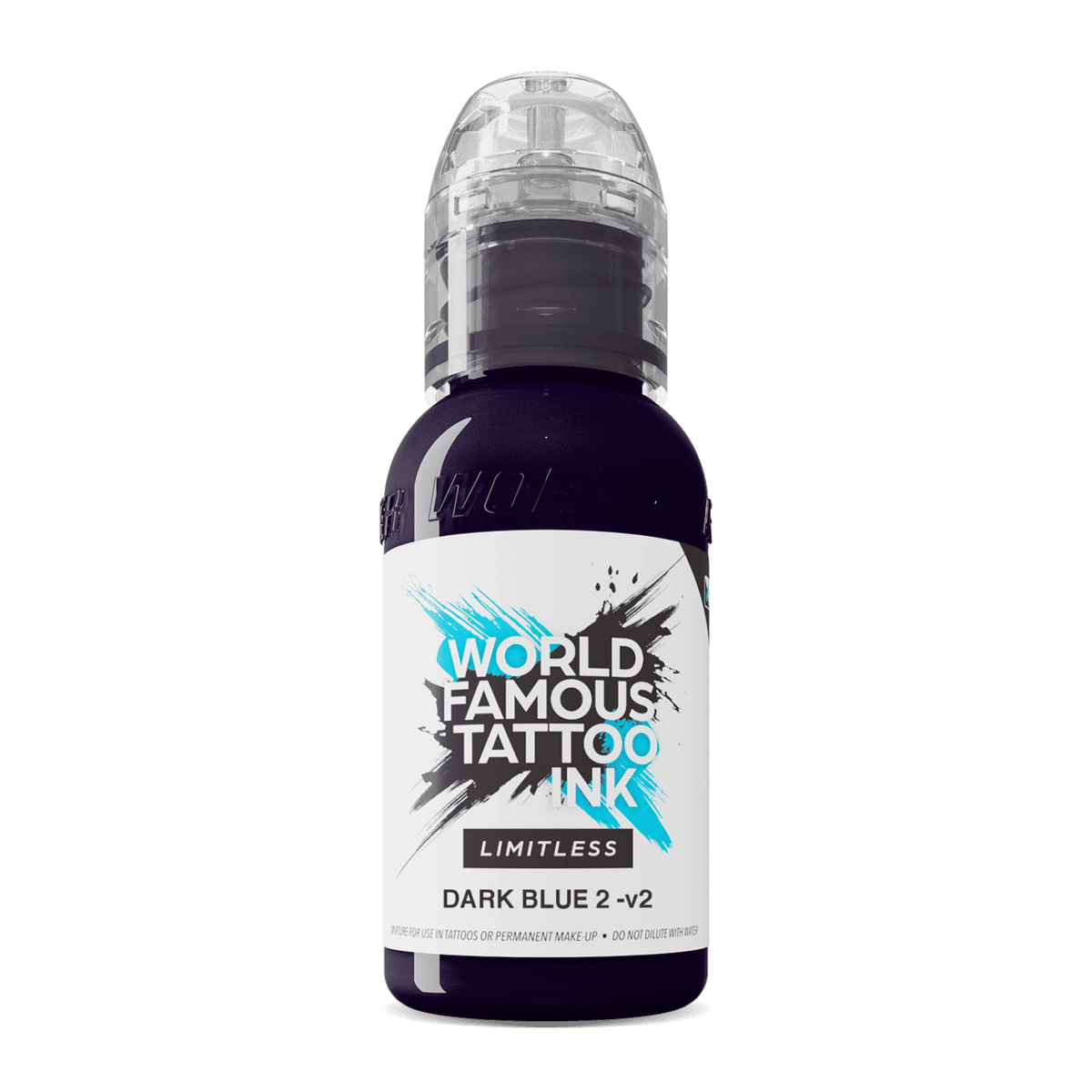 World Famous Tattoo Ink Limitless Dark Blue 2 v2 Inchiostro per Tatuaggi