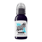 World Famous Tattoo Ink Limitless Dark Blue 2 v2 Inchiostro per Tatuaggi