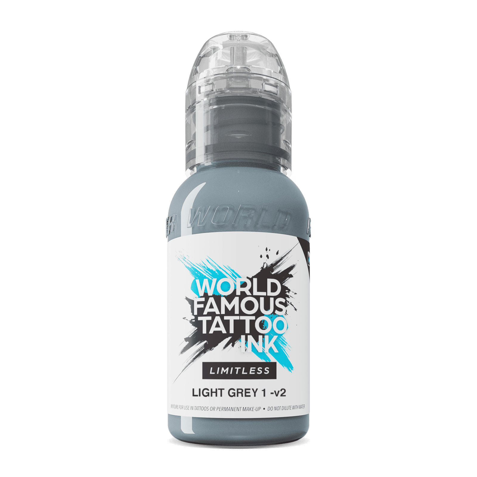 World Famous Tattoo Ink Limitless Light Grey 1 v2 Inchiostro per Tatuaggi