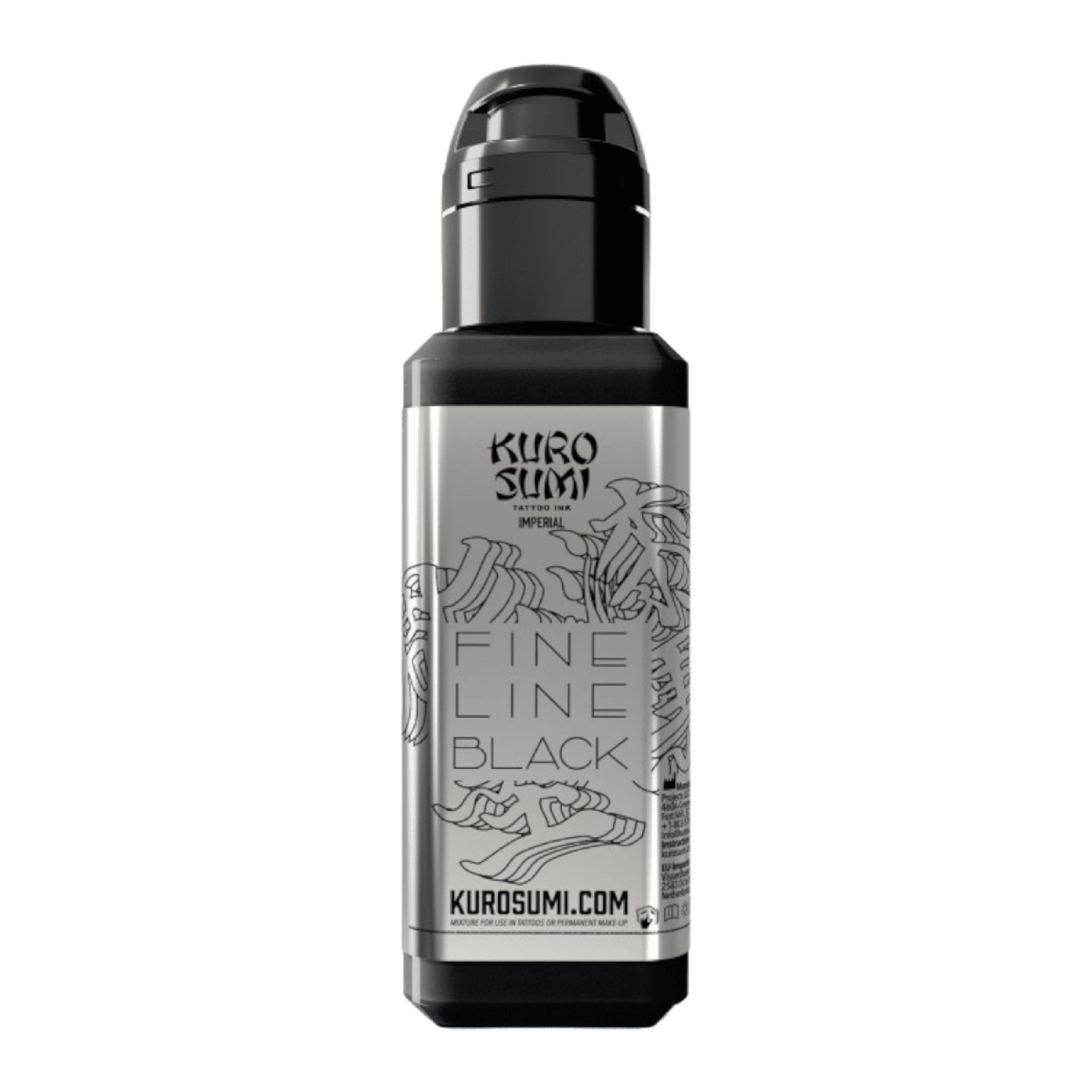 Kuro Sumi Imperial Fine Line Black Inchiostro per Tatuaggi 44 ml