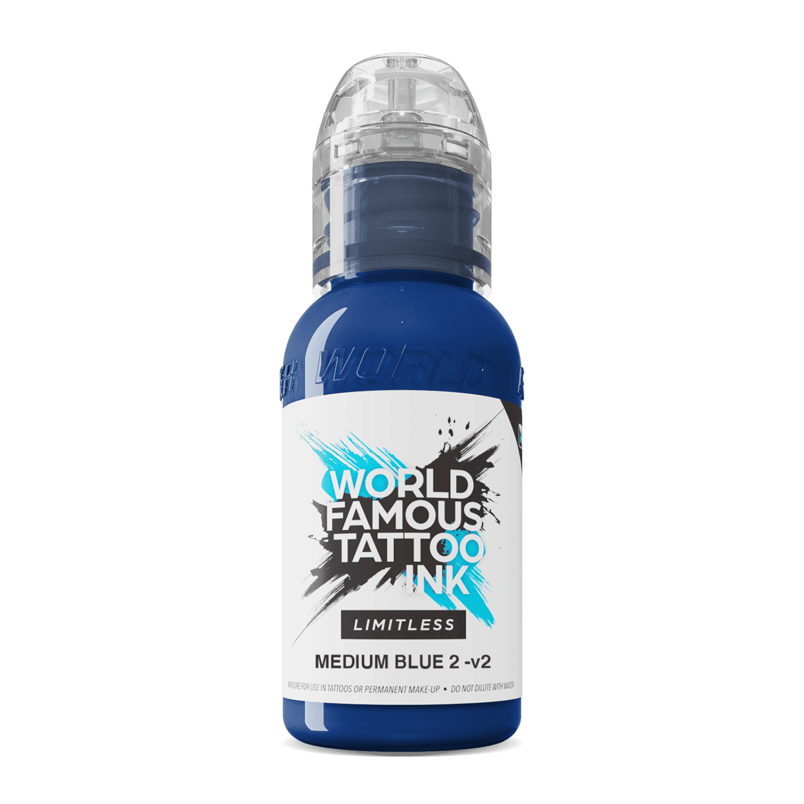 World Famous Tattoo Ink Limitless Medium Blue 2 v2 Inchiostro per Tatuaggi