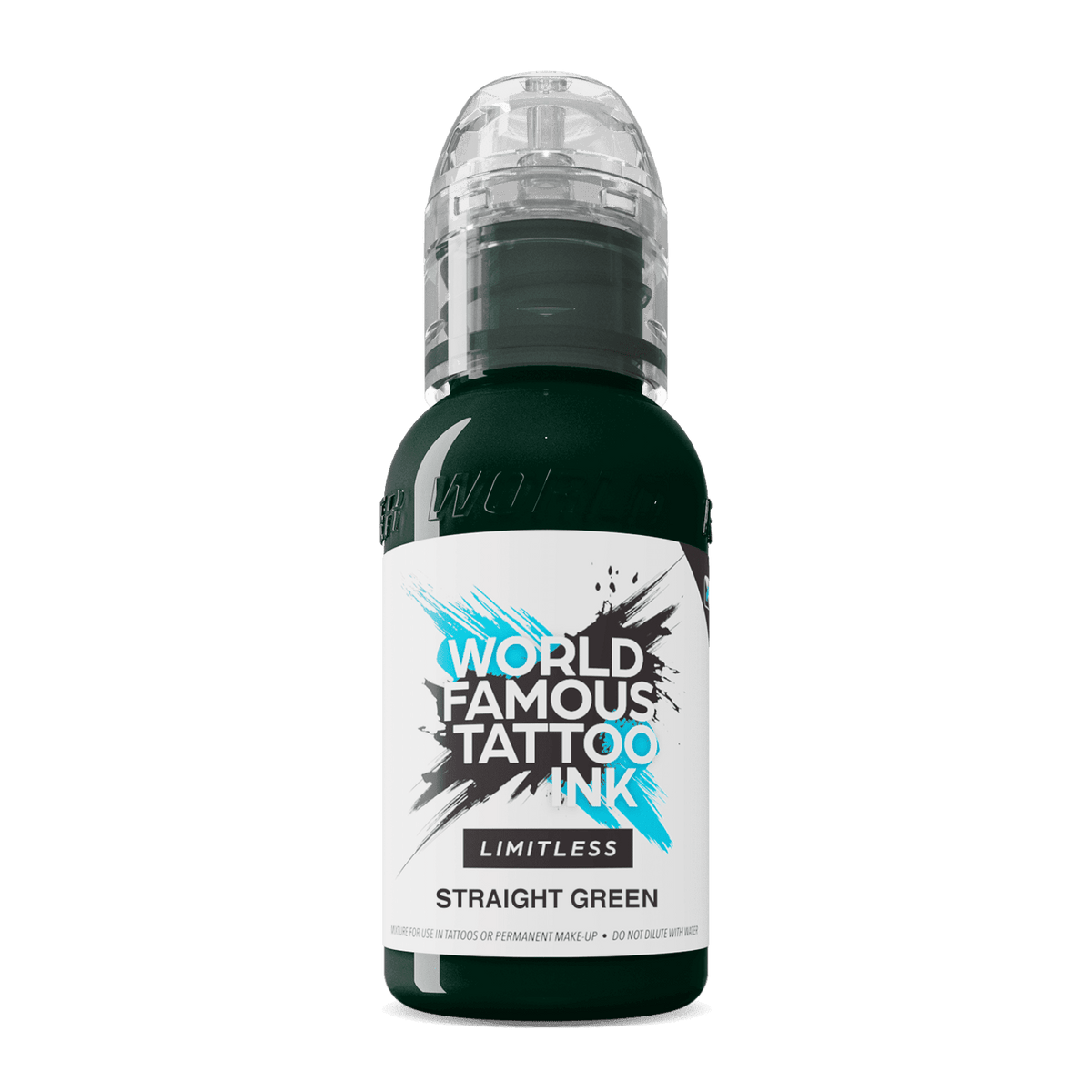 World Famous Tattoo Ink Limitless Straight Green Inchiostro per Tatuaggi