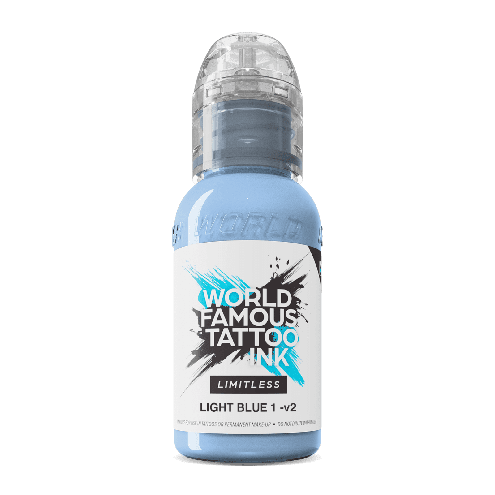 World Famous Tattoo Ink Limitless Light Blue 1 v2 Inchiostro per tatuaggi