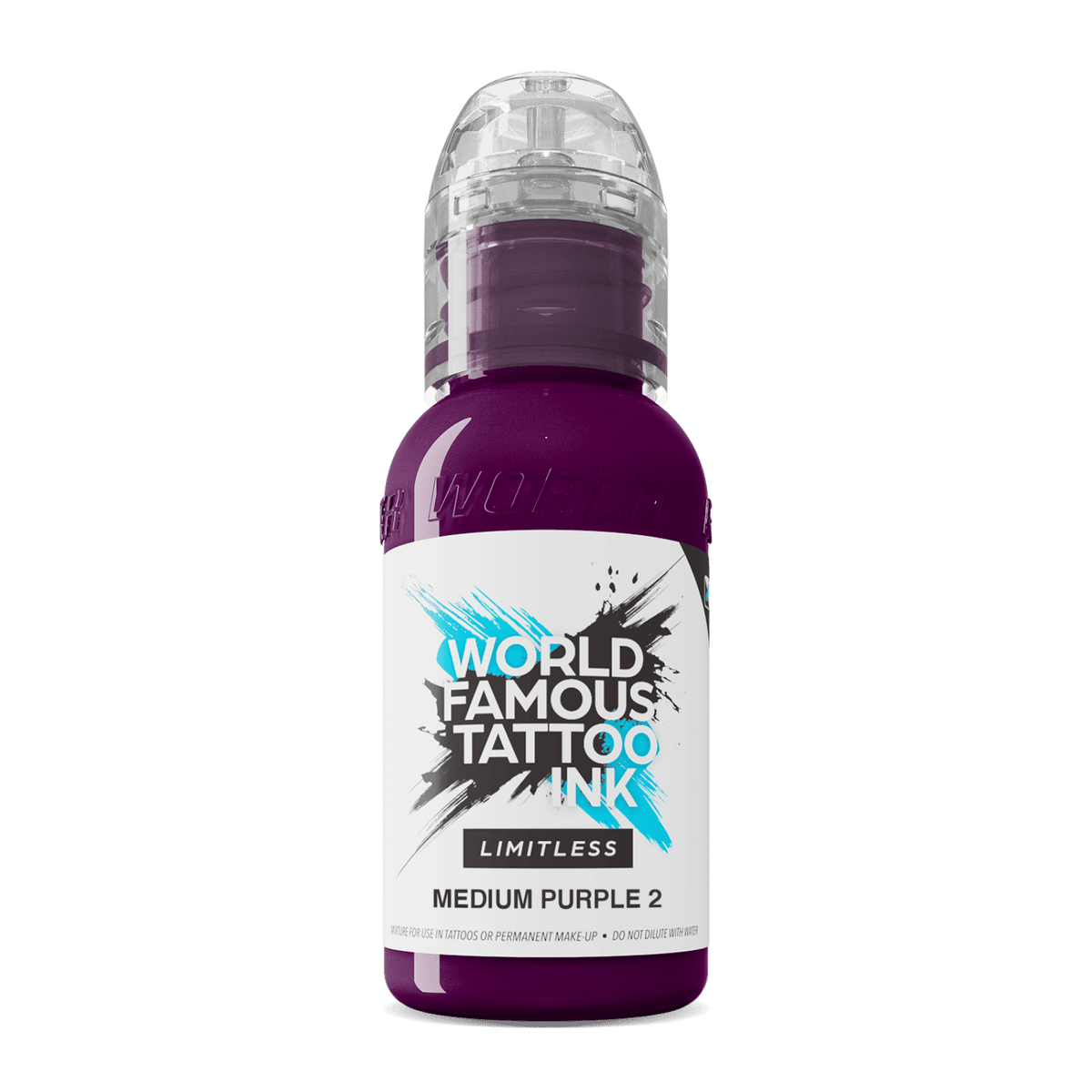 World Famous Tattoo Ink Limitless Medium Purple 2 Inchiostro per tatuaggi