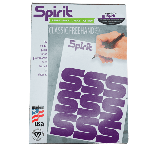 Carta Stencil Tatuaggi - Spirit Freehand