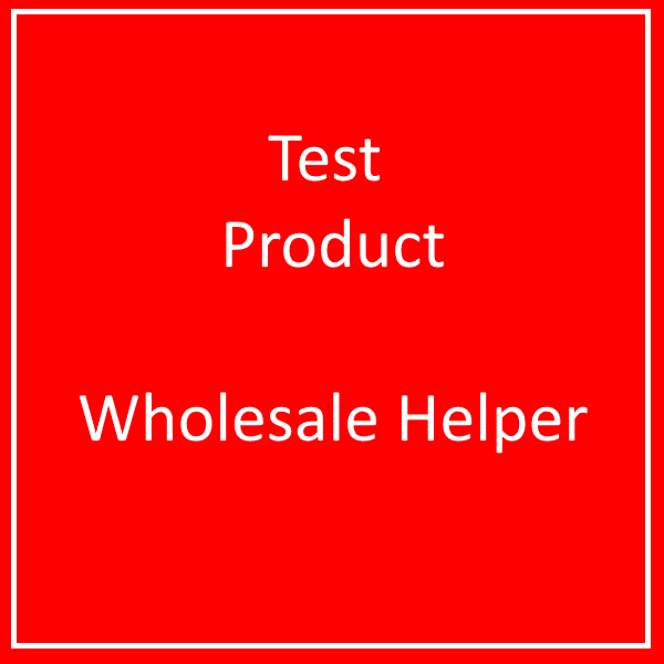 WPD Test Product - (DO NOT BUY)